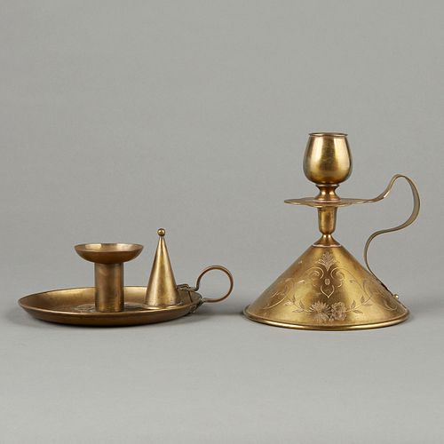 GRP: 2 ARTS & CRAFTS BRASS