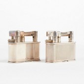 GRP: 2 DUNHILL LIFT ARM TABLE