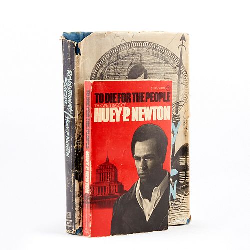 GRP: 2 FIRST EDITION HUEY P. NEWTON
