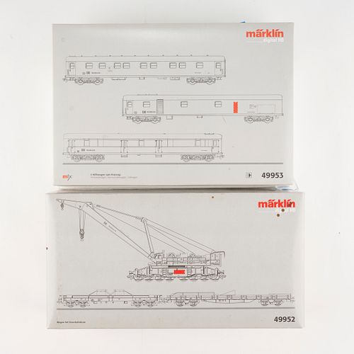 GRP: 2 MARKLIN HO SCALE TRAINS -