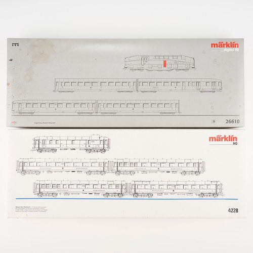 GRP: 2 MARKLIN HO SCALE TRAINS -