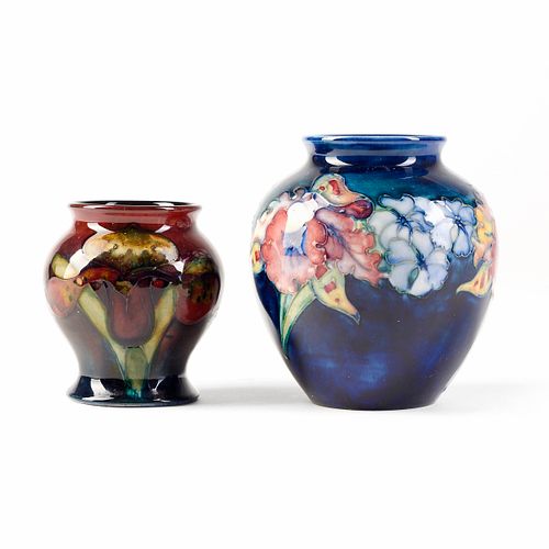 GRP: 2 MOORCROFT ENGLISH DECO ART