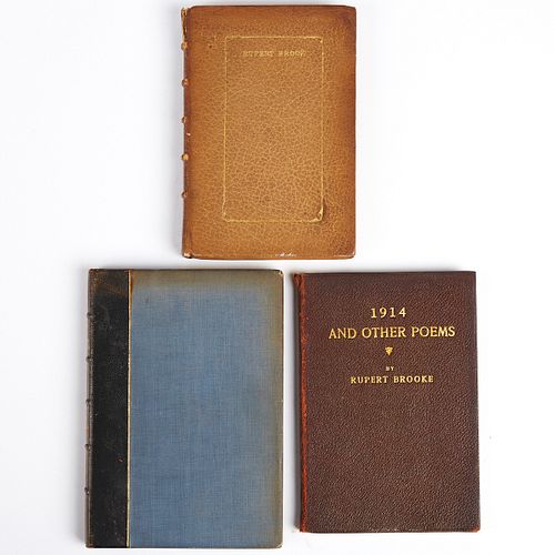 GRP: 2 RUPERT BROOKE BOOKS - RARE