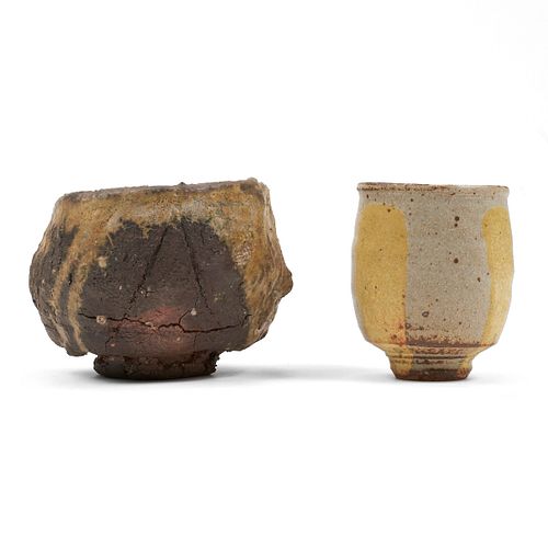 GRP: 2 STUDIO POTTERY YUNOMI