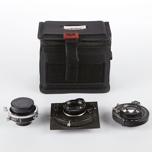 GRP: 3 LINHOF CAMERA LENSESGroup of