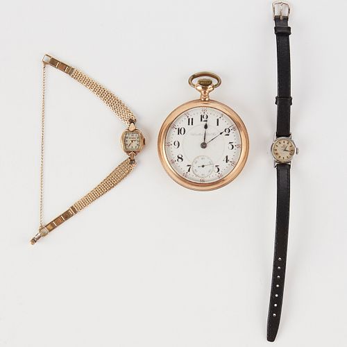 GRP: 3 OMEGA BULOVA HAMILTON