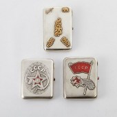 GRP: 3 STERLING SILVER RUSSIA