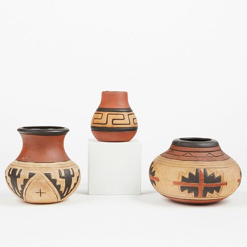 GRP: 3 WELLER POTTERY ARTS & CRAFTS