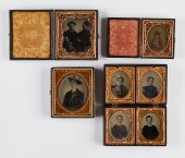 GRP: 4 CASED DAGUERREOTYPE PHO