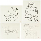 GRP: 4 JOHN LENNON LITHOGRAPHS