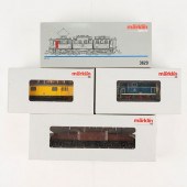 GRP: 4 MARKLIN HO SCALE TRAINS