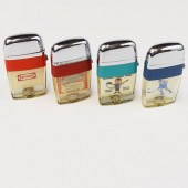 GRP: 4 SCRIPTO VU-LIGHTERS W/