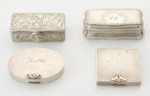 GRP: 4 SILVER CASES GEORG JENS