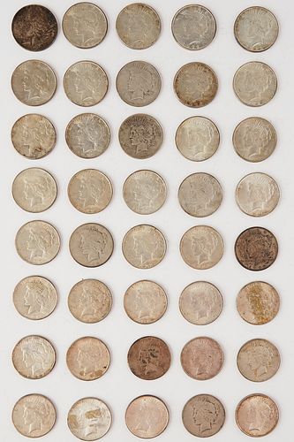GRP: 40 PEACE DOLLAR COINSGroup