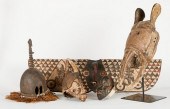 GRP: 5 20TH C. AFRICAN CARVED