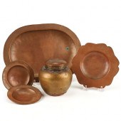 GRP: 5 ARTS & CRAFTS HAMMERED
