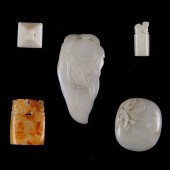GRP: 5 CHINESE JADE PIECESGrou