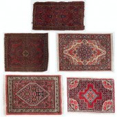 GRP: 5 FINE ORIENTAL RUGS CARP