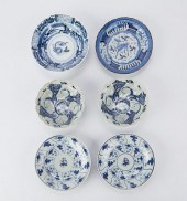 GRP: 6 19TH C. JAPANESE PORCEL