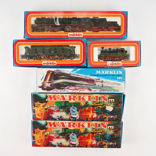 GRP: 6 MARKLIN ELECTRIC TRAIN
