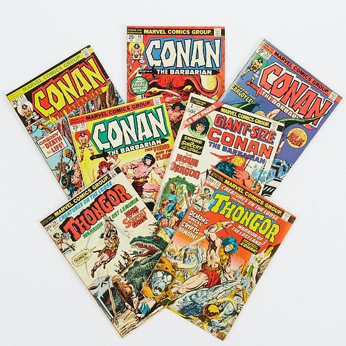 GRP: 7 CONAN AND THONGOR MARVEL