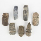 GRP: 7 STONE AXEHEADSGroup of