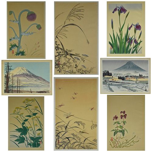 GRP: 8 JAPANESE WOODBLOCK PRINTS