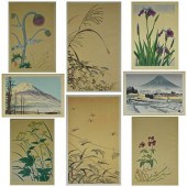 GRP: 8 JAPANESE WOODBLOCK PRIN