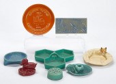 GRP: 8 ROOKWOOD POTTERY ASHTRA