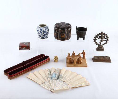 GRP 9 CHINESE INDIAN PORCELAIN,