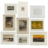 GRP: 9 PRINTS AND ETCHINGSGrou