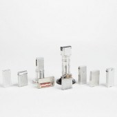 GRP: 9 VINTAGE ALUMINUM LIGHTE