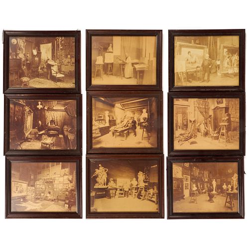 GRP: 9 VINTAGE ARTIST STUDIOS