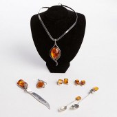 GRP: ART NOUVEAU AMBER STERLIN