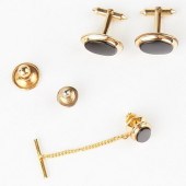 GRP: CUFFLINKS STUD TIE PINGro