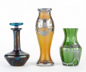GRP: PERFUME BOTTLE & 2 ART NO