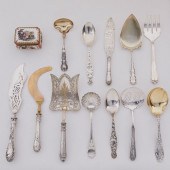 GRP: STERLING AND PLATED SERVI