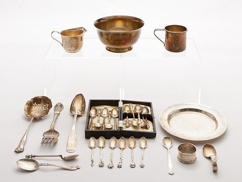 GRP: STERLING SILVER OBJECTSGroup