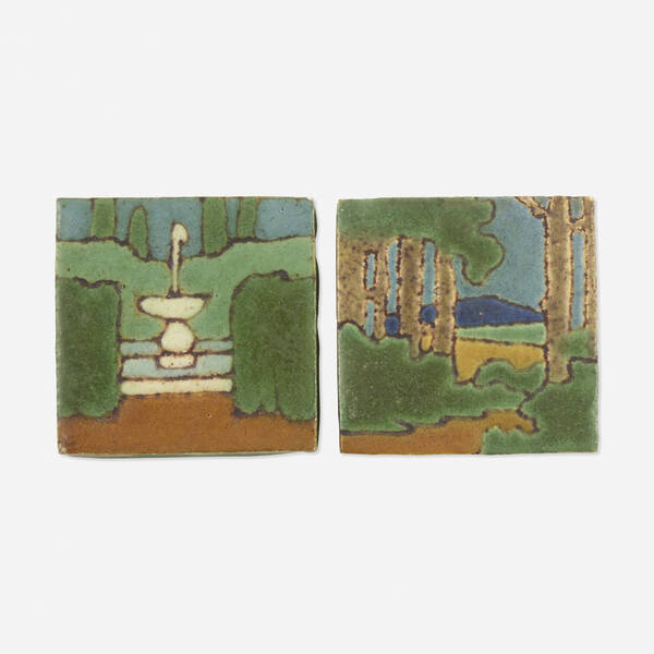 Grueby Faience Company. Tile and