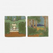 Grueby Faience Company. Tile a