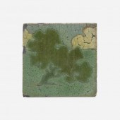 Grueby Faience Company. Tile w