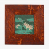 Grueby Faience Company. tile w