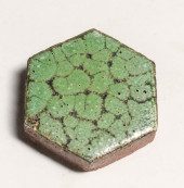 GRUEBY FAIENCE MATTE GREEN HEX