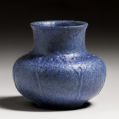 GRUEBY POTTERY DARK MATTE BLUE