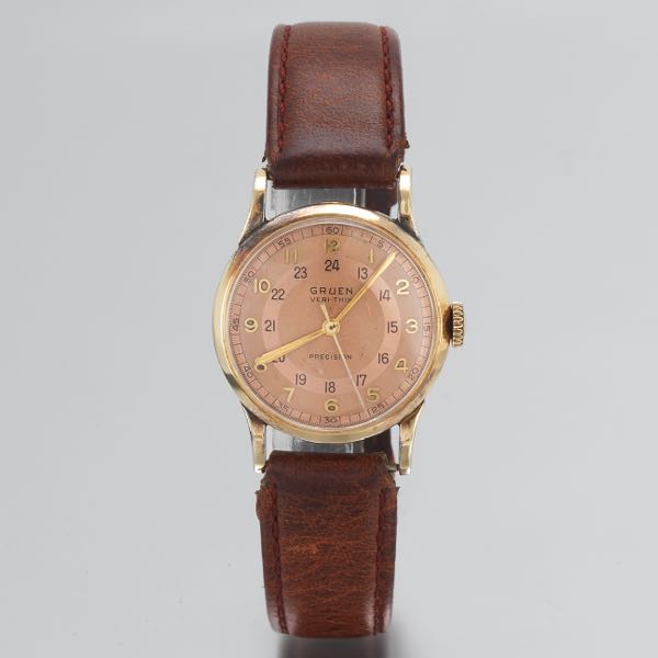 GRUEN PANAM WRISTWATCH 29 mm x 37
