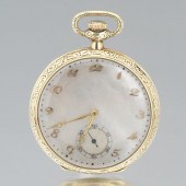GRUEN VERI-THIN 14/18K GOLD PO
