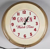 GRUEN WATCH TIME ELECTRIC WALL