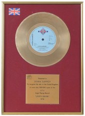 GTO GOLD RECORD ISSUED TO DONN