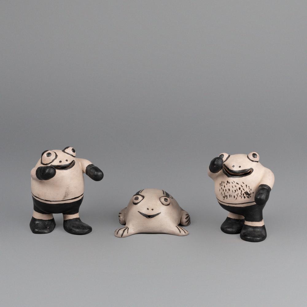 GUADALUPE ORTIZ, GROUP OF THREE