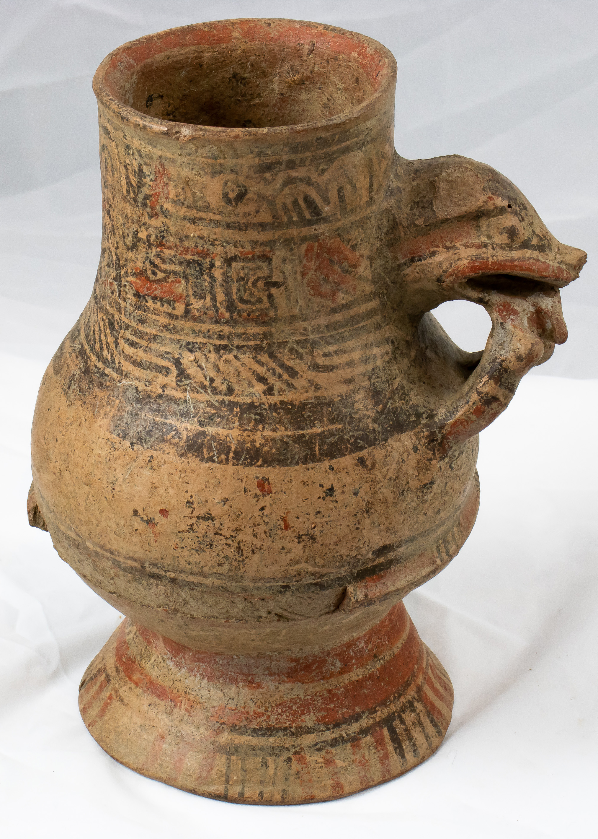 GUANACASTE, COSTA RICA, FOOTED VASE